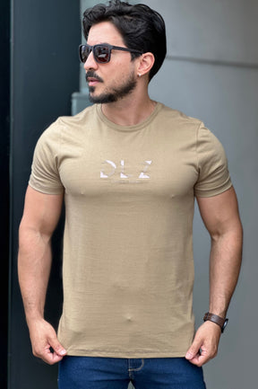 Camiseta Bege DLZ