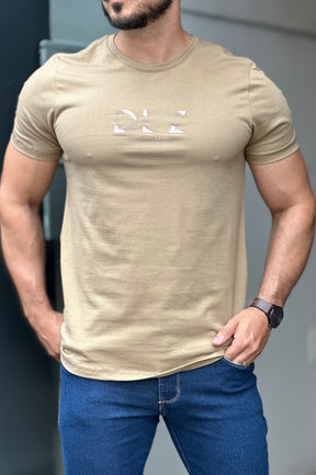 Camiseta Bege DLZ
