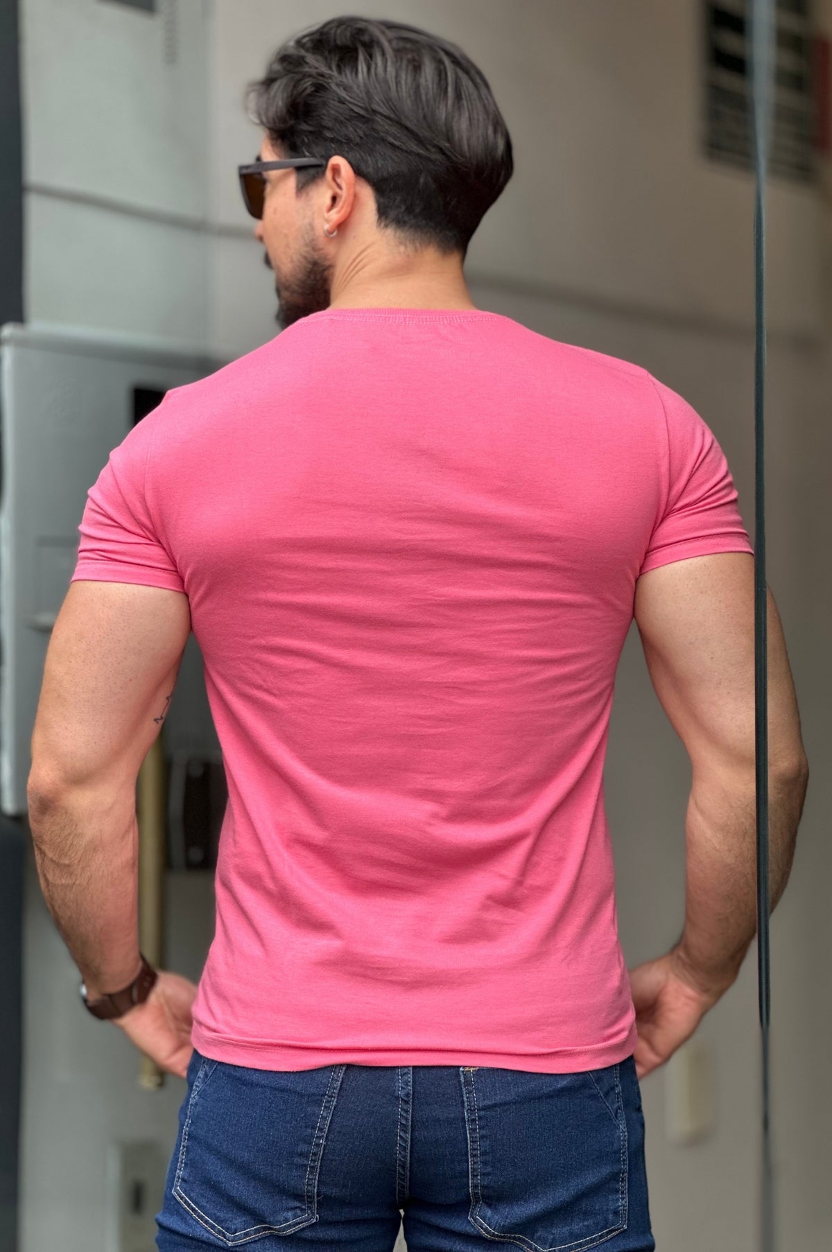 Camiseta Rosa Acostamento