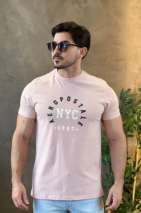 Camiseta Rosa Aeropostale