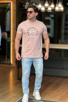 Camiseta Rosa Aeropostale