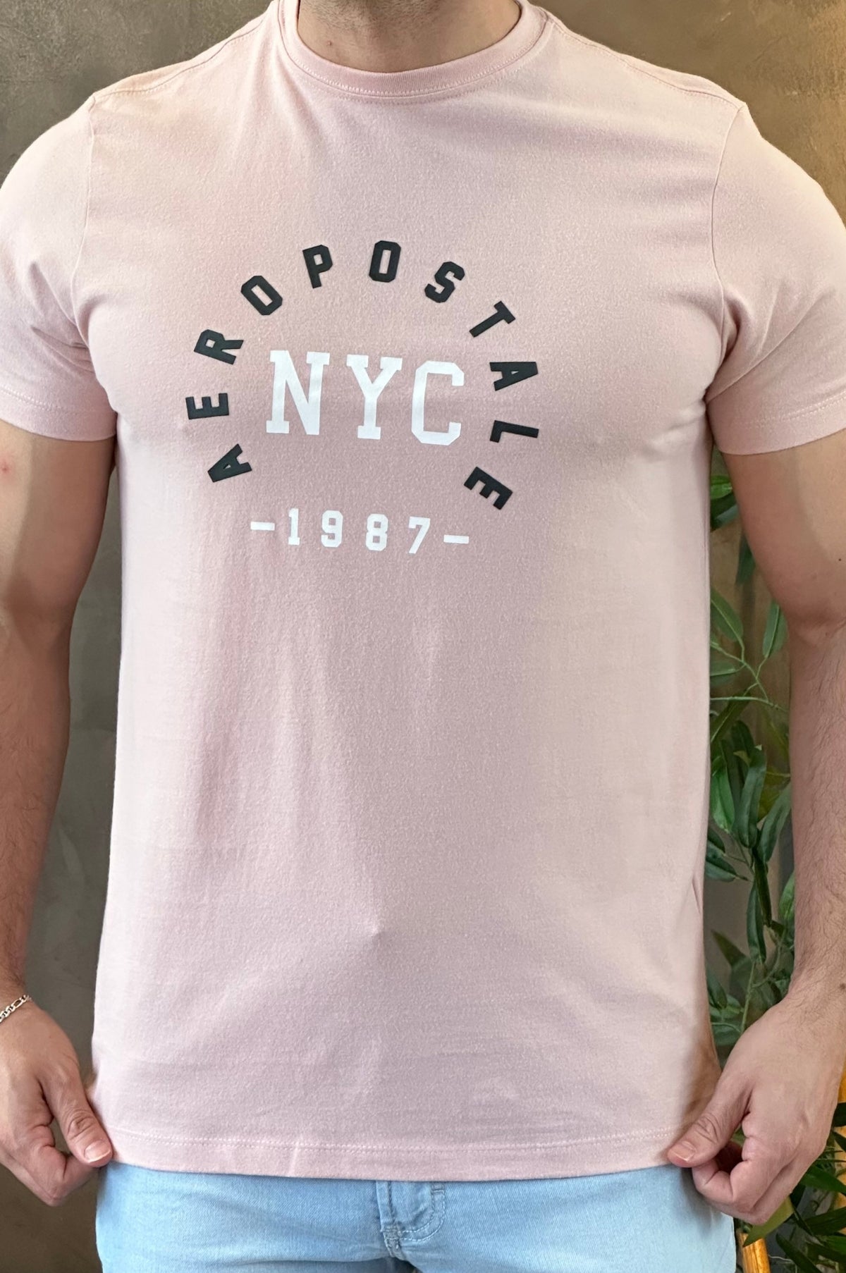 Camiseta Rosa Aeropostale