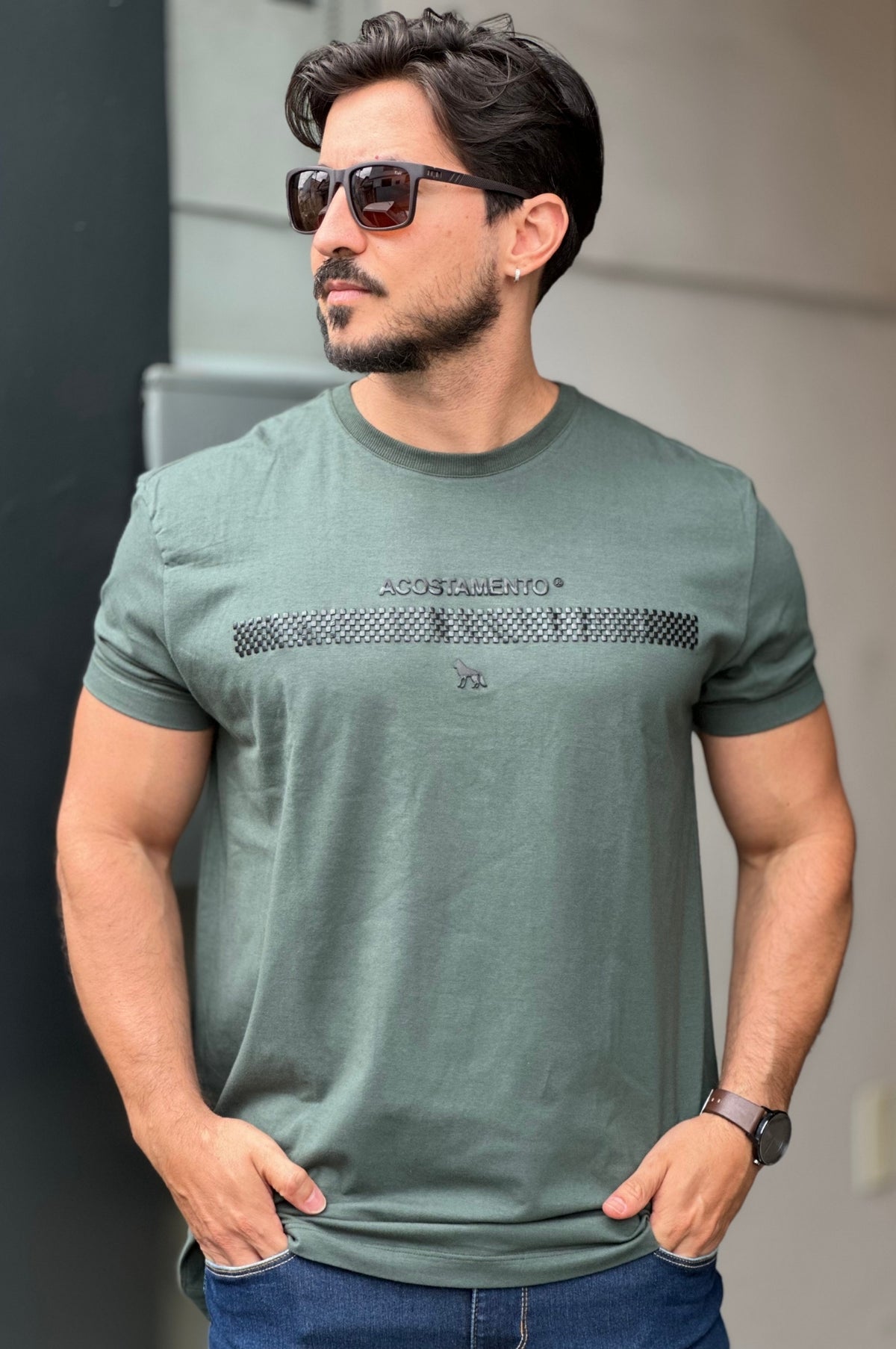 Camiseta Verde Acostamento