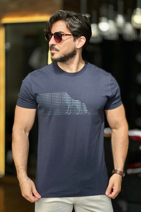 Camiseta Azul Acostamento