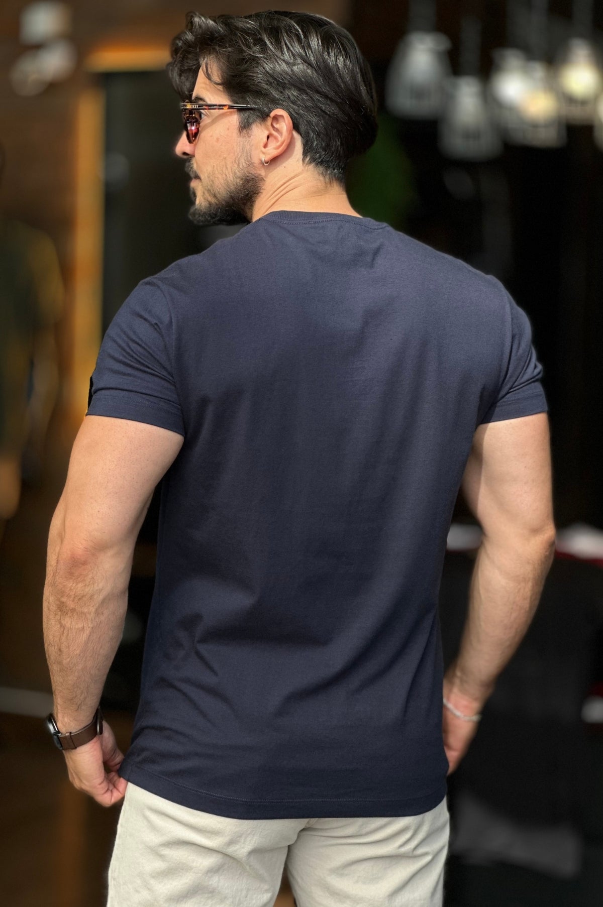 Camiseta Azul Acostamento