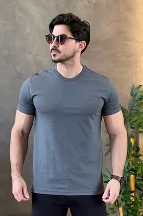 Camiseta Básica Bordada King&Joe