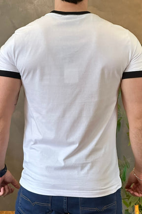 Camiseta detalhe punho Acostamento