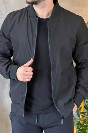 Jaqueta Bomber Preta Kingjoe