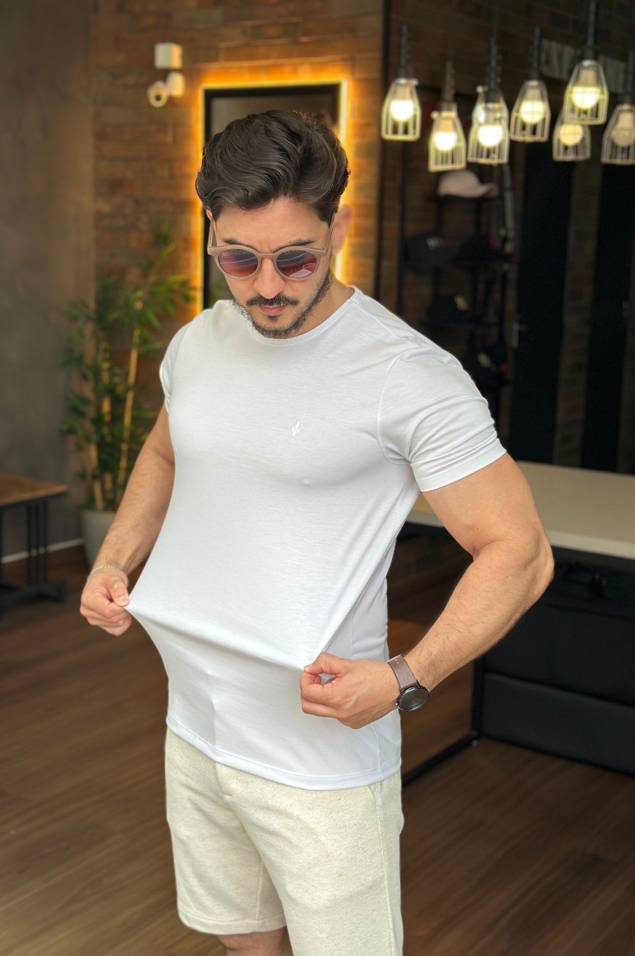 Camiseta Básica Elastano DLZ