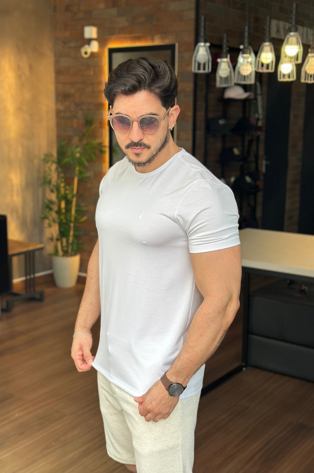 Camiseta Básica Elastano DLZ