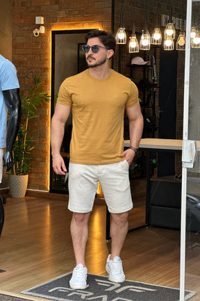 Camiseta Básica Bordada King&Joe