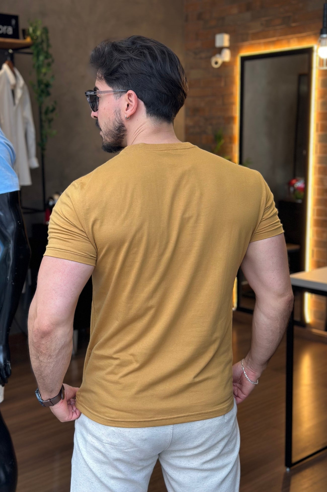 Camiseta Básica Bordada King&Joe