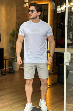 Camiseta Branca Aeropostale