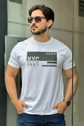 Camiseta Branca Aeropostale