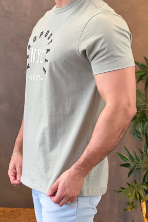 Camiseta Verde Claro Aeropostale
