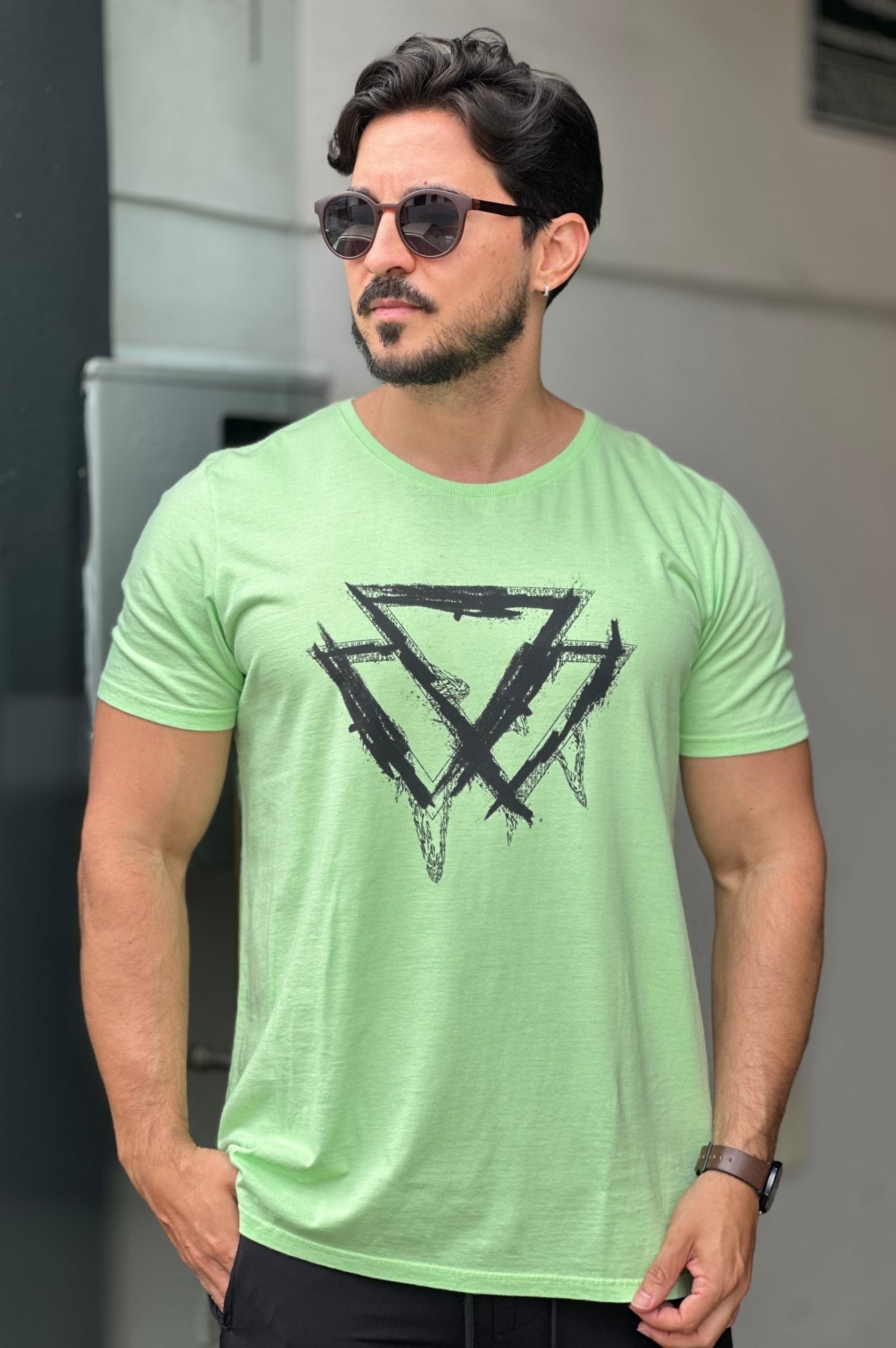 Camiseta Verde Wolke