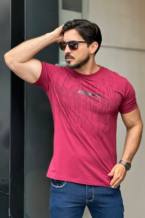 Camiseta Vinho Acostamento