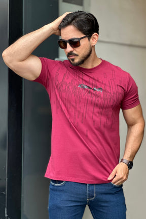 Camiseta Vinho Acostamento