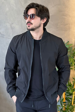 Jaqueta Bomber Preta Kingjoe
