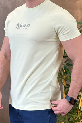 Camiseta Aeropostale Verde Neon