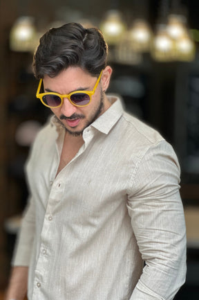 Camisa Off White Sibra