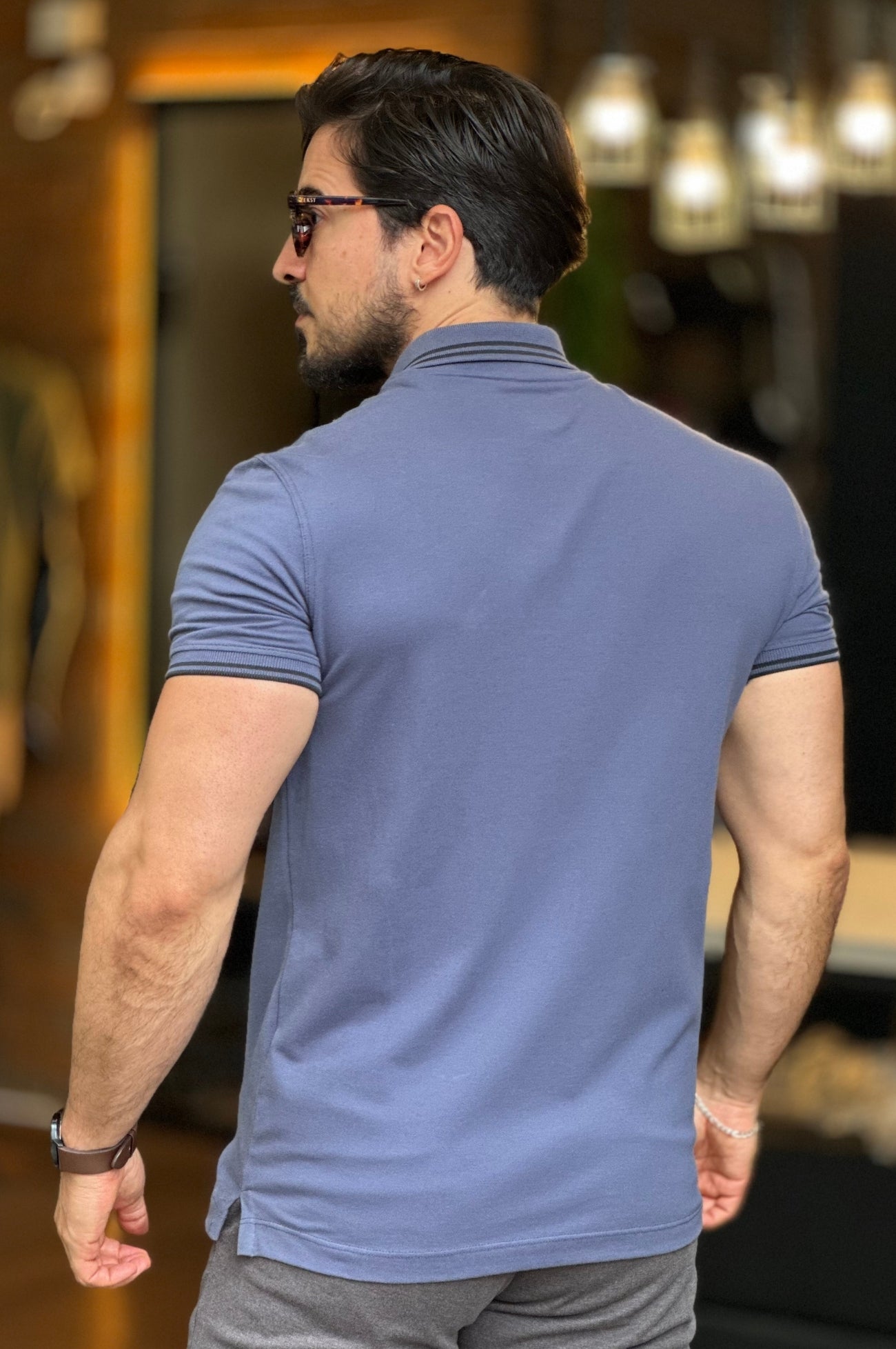 Polo Azul Acostamento