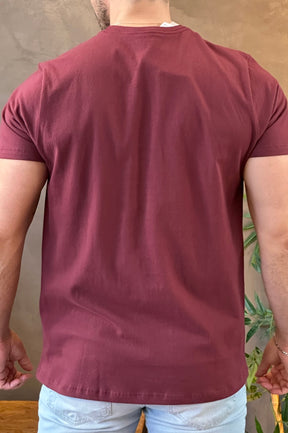 Camiseta Vinho Aeropostale