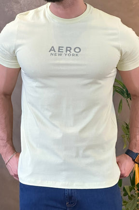 Camiseta Aeropostale Verde Neon