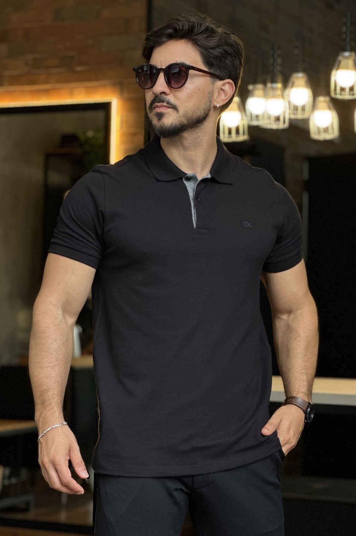 Polo com Elastano Ogochi