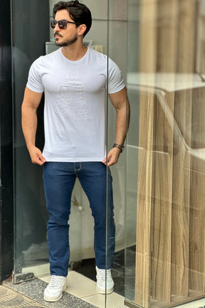 Camiseta Branca Budismo Eleven