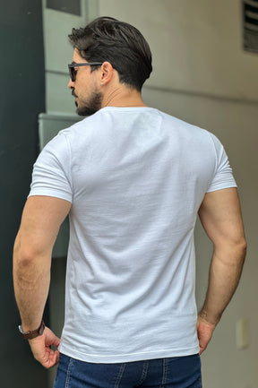 Camiseta Branca Budismo Eleven