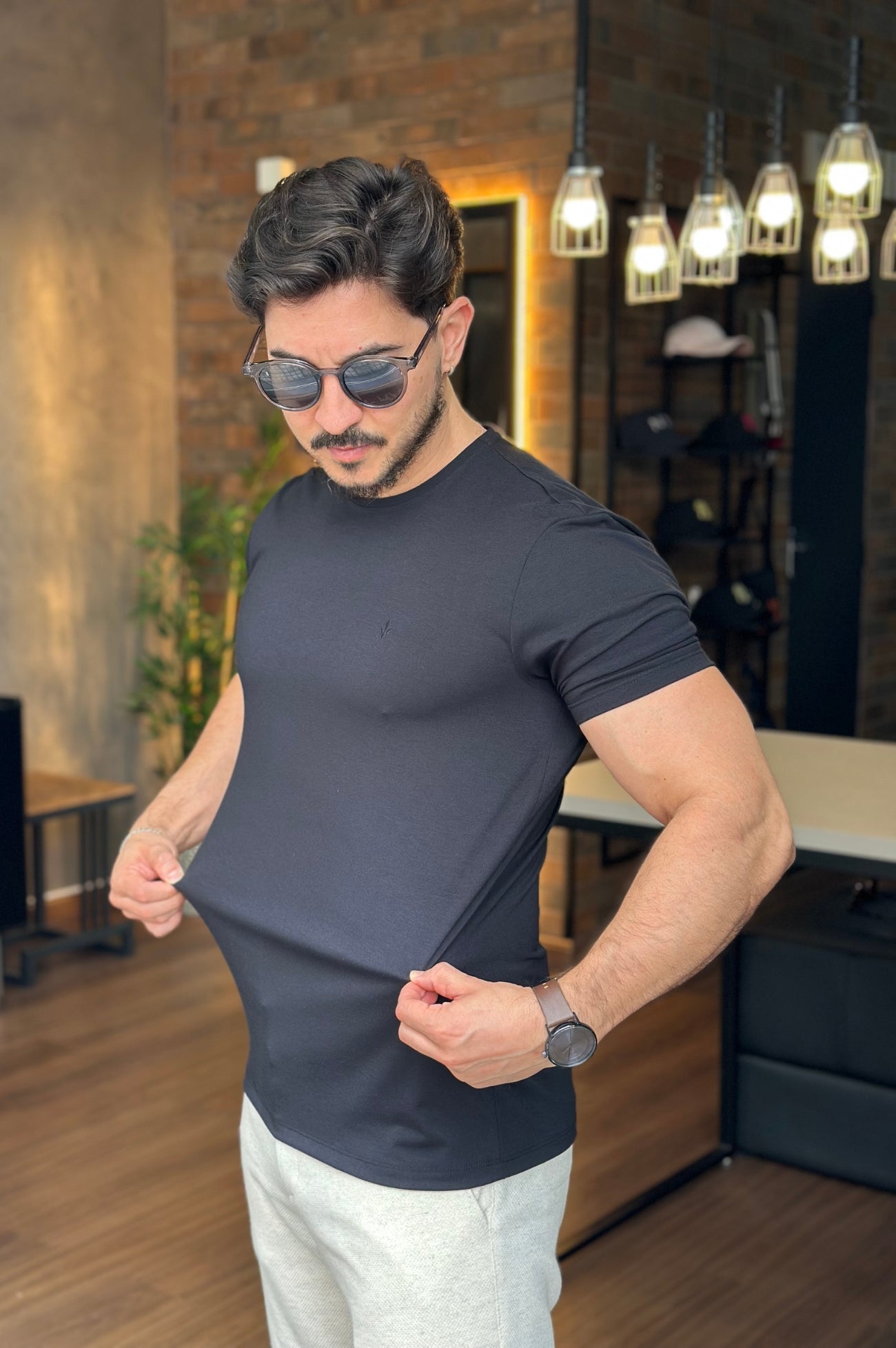 Camiseta Básica Elastano DLZ