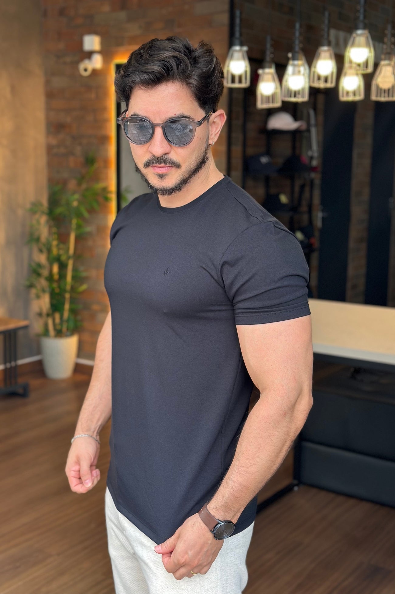 Camiseta Básica Elastano DLZ