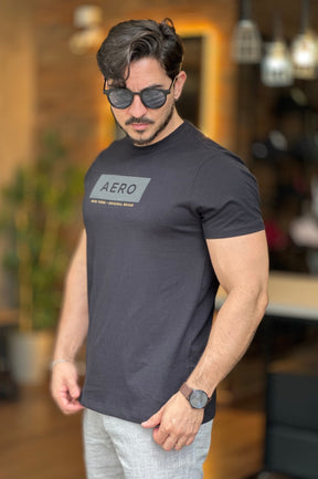 Camiseta Preta Aeropostale