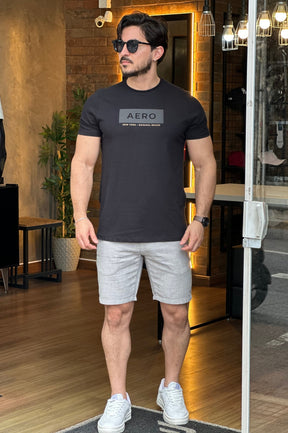Camiseta Preta Aeropostale