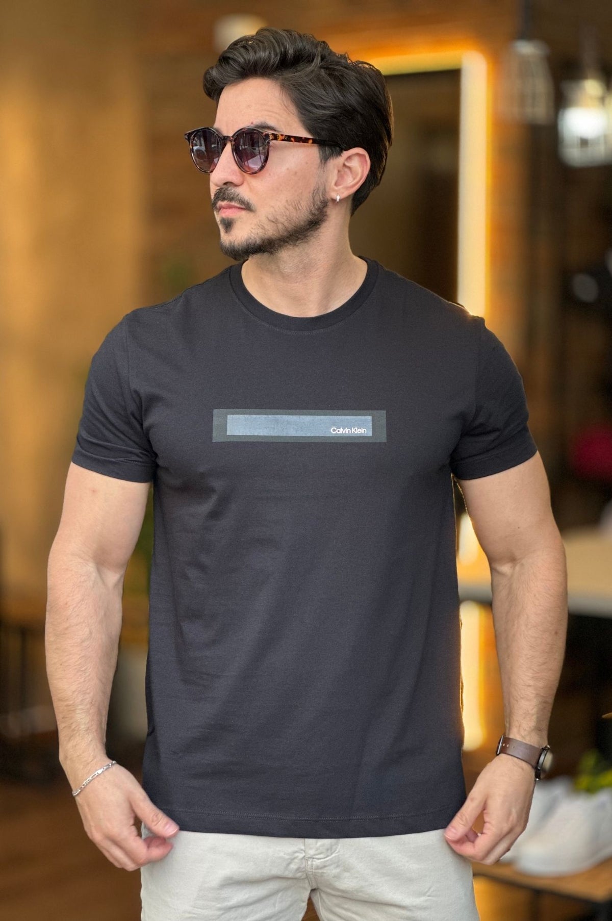 Camiseta Preta CK