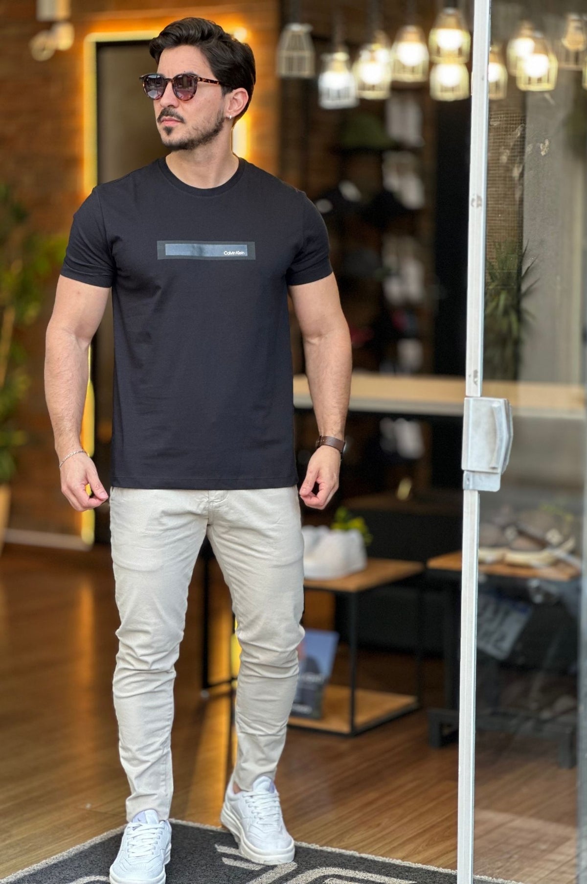 Camiseta Preta CK