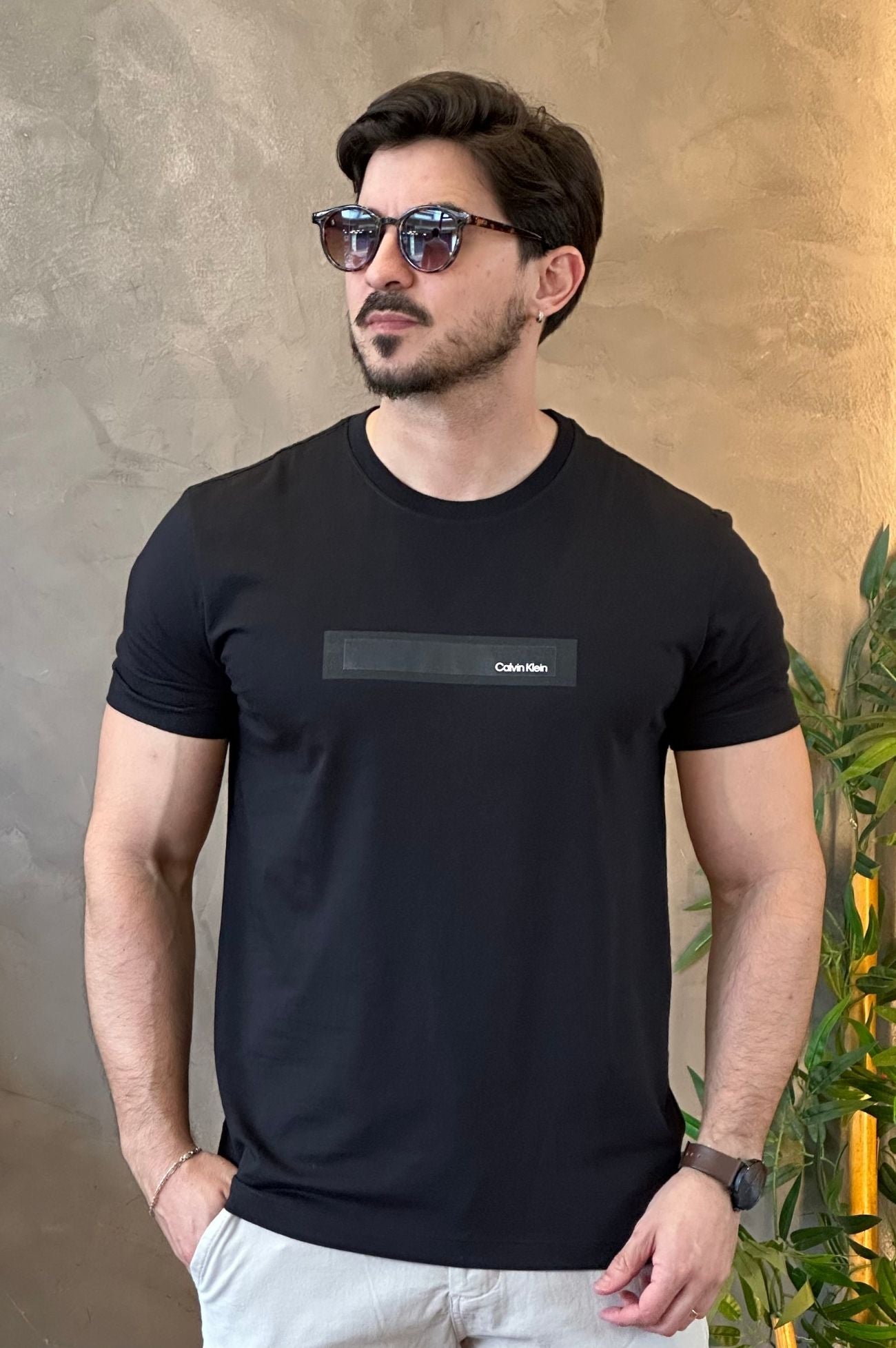 Camiseta Preta CK