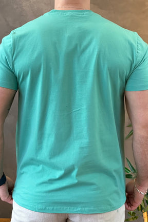 Camiseta Verde Lobo Acostamento