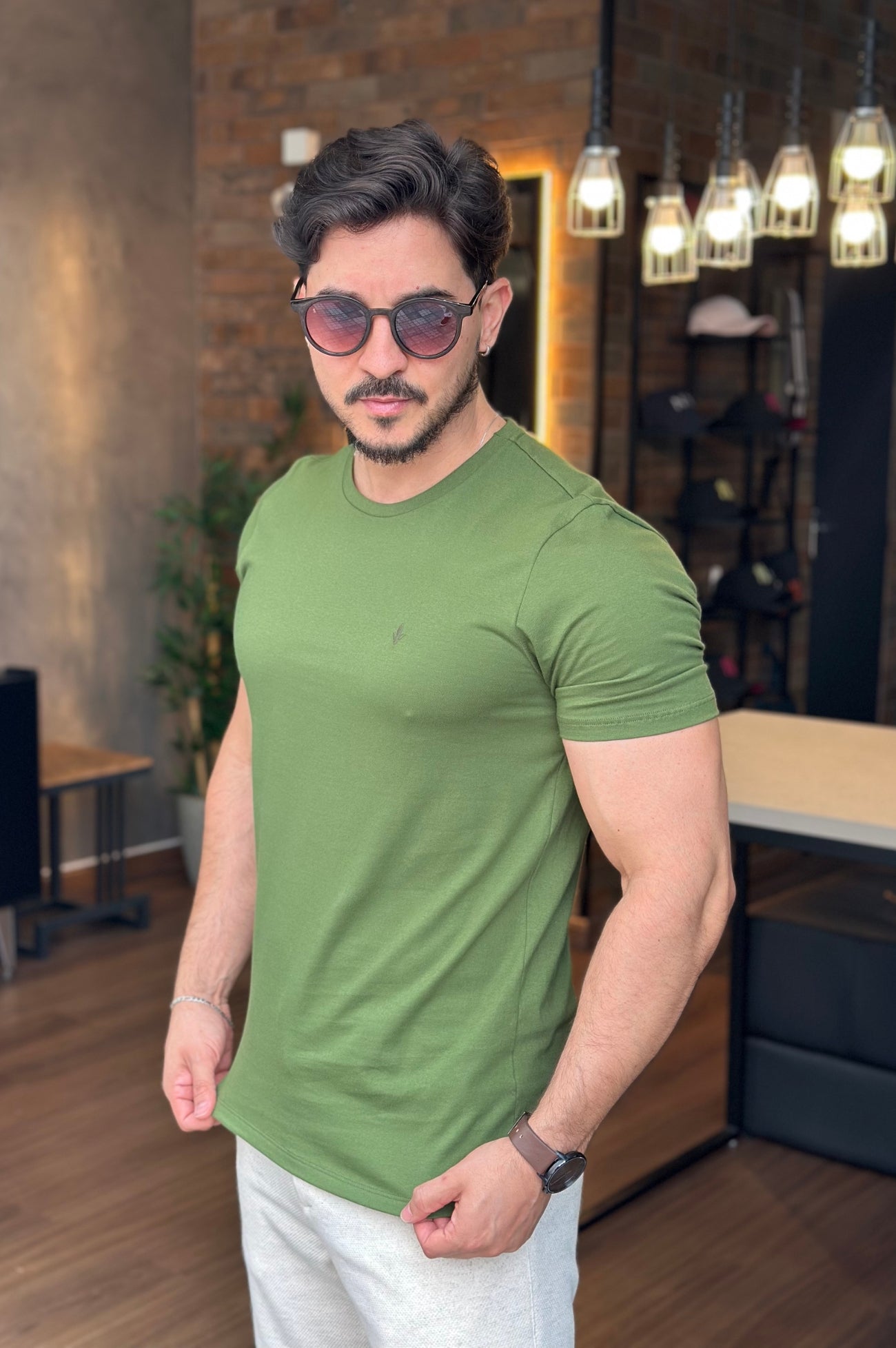 Camiseta Básica Algodão DLZ