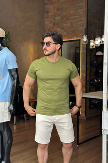 Camiseta Básica Bordada King&Joe