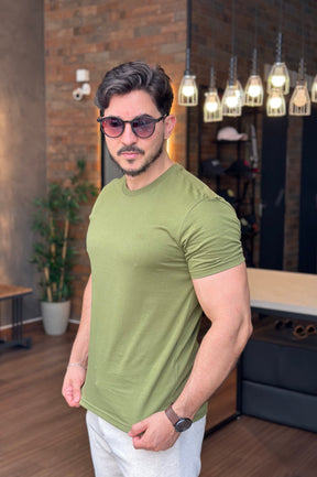 Camiseta Básica Bordada King&Joe