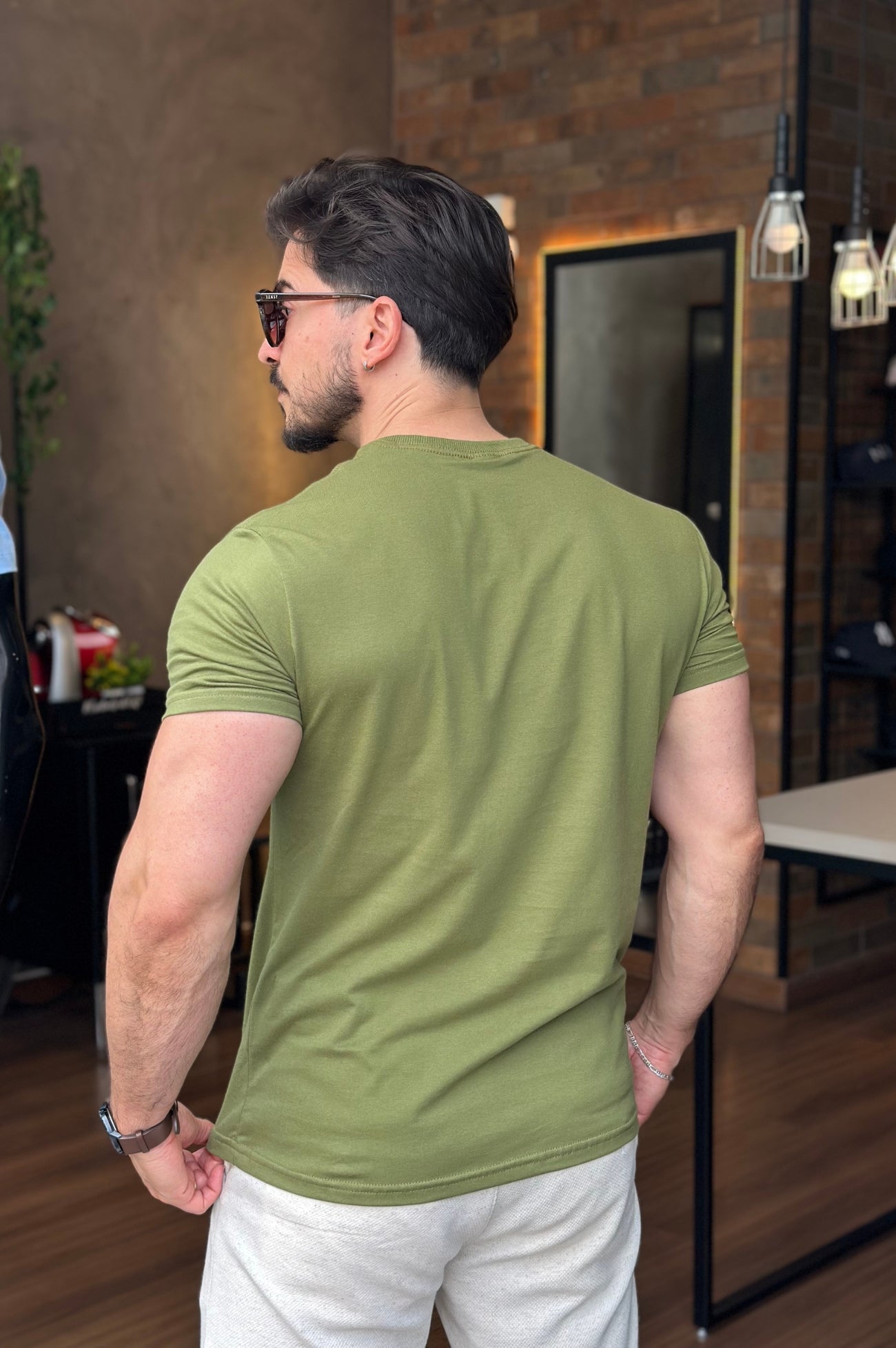 Camiseta Básica Bordada King&Joe