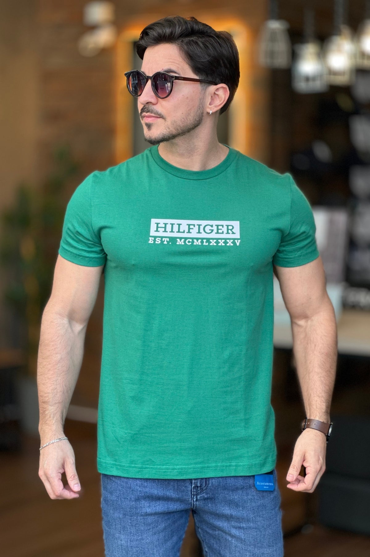 Camiseta Verde Tommy