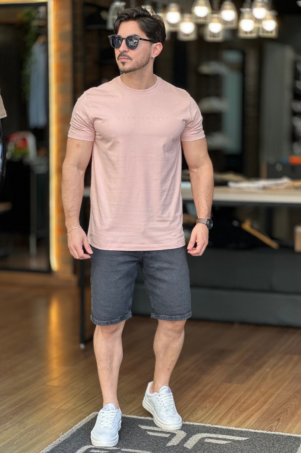 Camiseta Rosa Acostamento