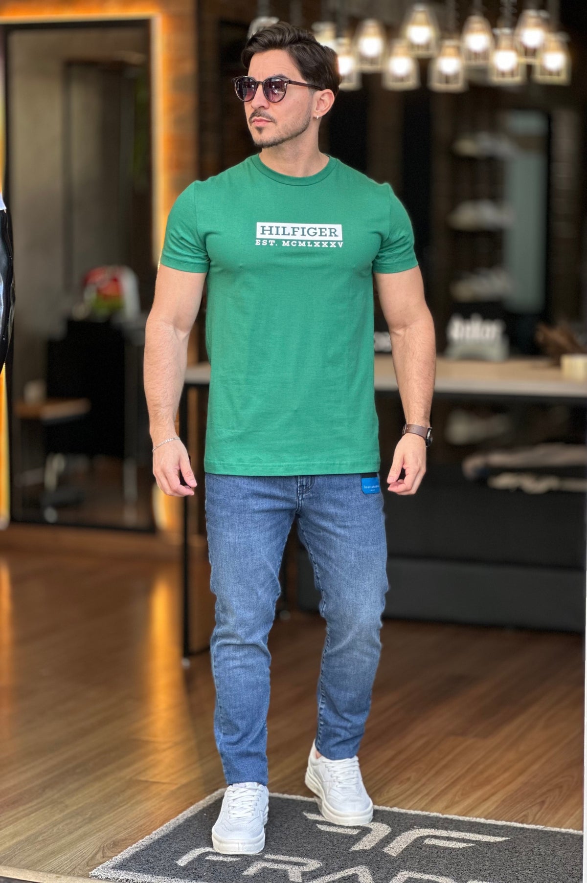 Camiseta Verde Tommy