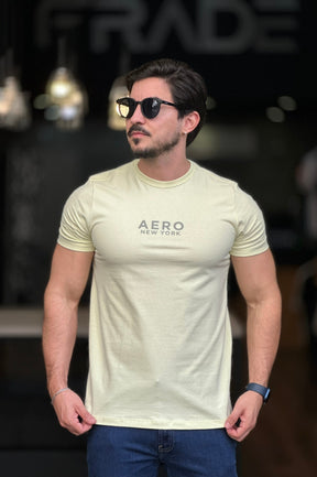 Camiseta Aeropostale Verde Neon