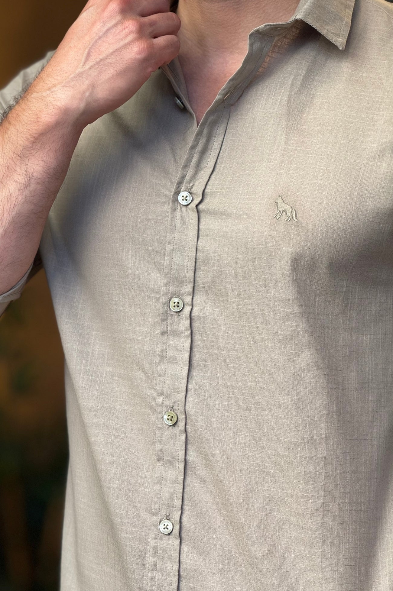 Camisa Linho Acostamento