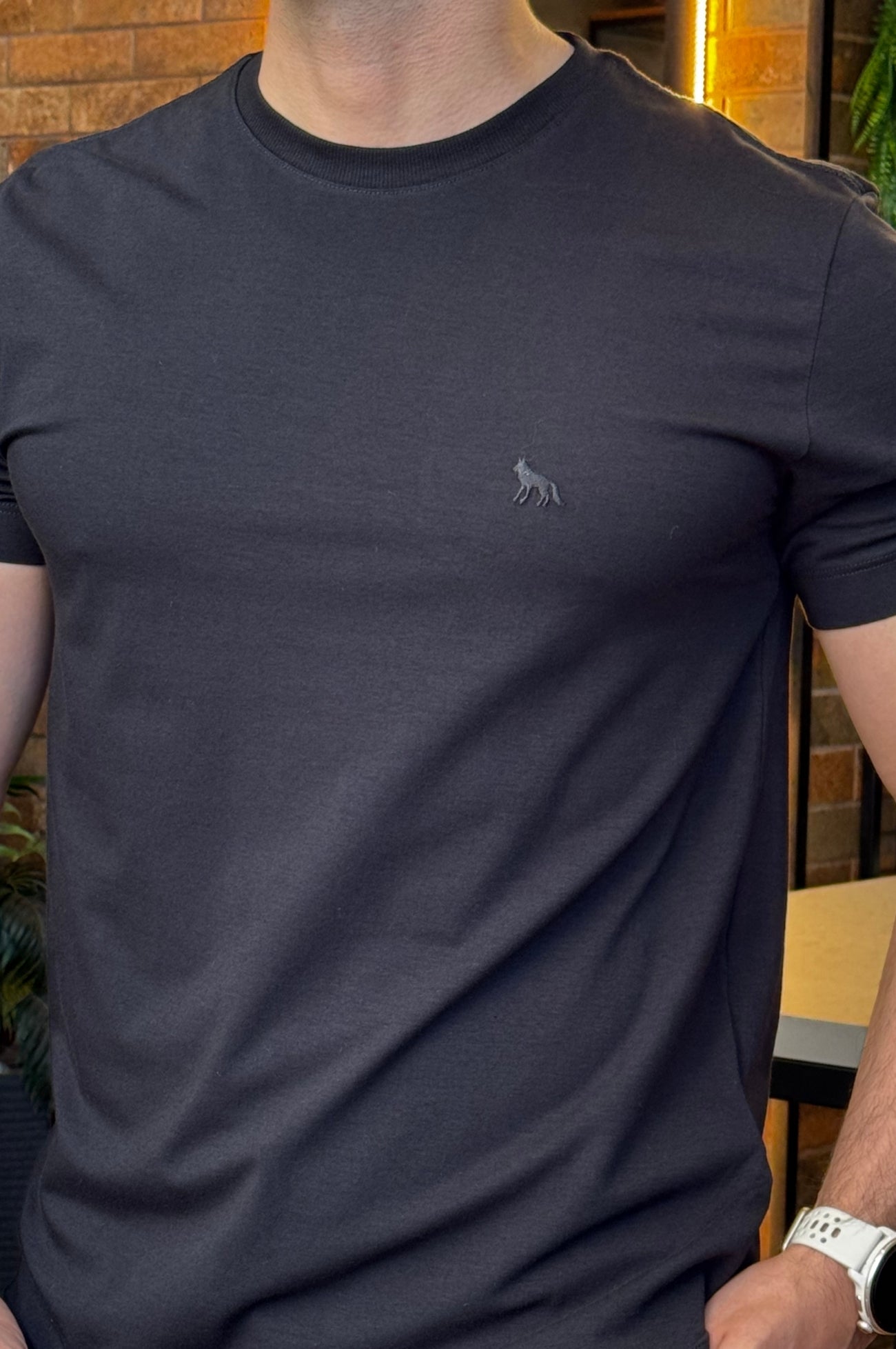 Camiseta Algodão com Elastano Acostamento