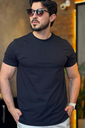 Camiseta Algodão com Elastano Acostamento